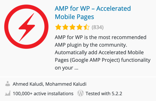 AMP for WP Plugin 1
